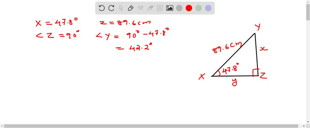 ⏩SOLVED:Solve each right triangle. When two sides are given, give ...