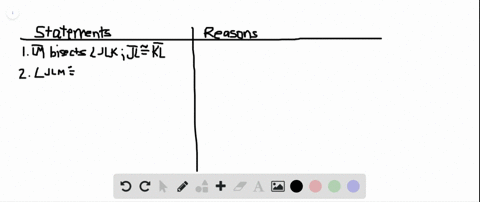given-overlinel-m-bisects-angle-j-l-k-overlinej-l-cong-overlinek-l-prove-m-is-the-midpoint-of-overli