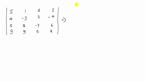 use-the-determinant-theorems-to-evaluate-each-determinant-see-example-4-leftbeginarrayrrrr-5-1-4-2-4