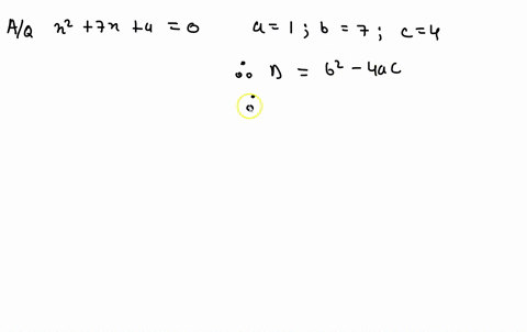 compute-the-discriminant-then-determine-the-number-and-type-of-solutions-for-the-given-equation-x2-6