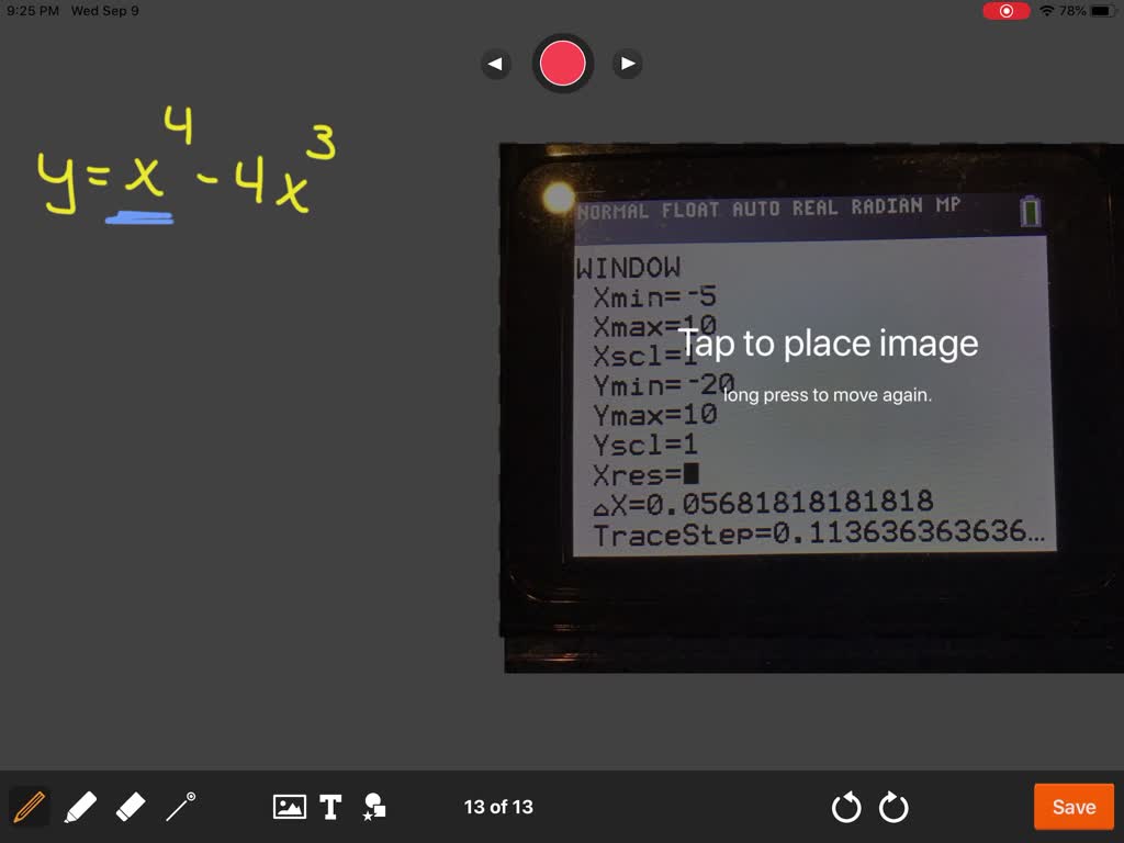 ⏩SOLVED:Determine an appropriate viewing rectangle for the equation ...