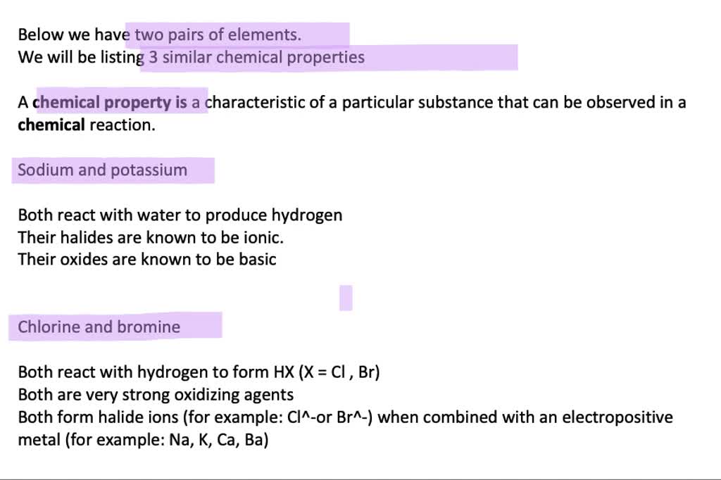 Potassium, Definition, Properties, & Reactions