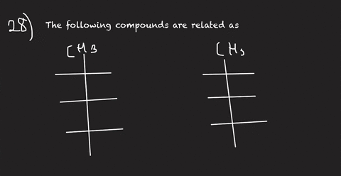 the-following-compounds-are-related-as-a-diastereomers-b-enantiomer-c-identical-d-epimer