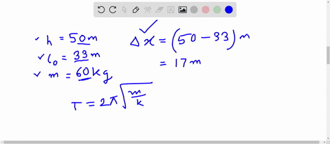 a-bungee-jumper-leaps-from-a-bridge-and-undergoes-a-series-of-oscillations-assume-g978-mathrmm-mat-2