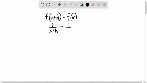 if-fx1-x-find-fxh-fx-and-simplify