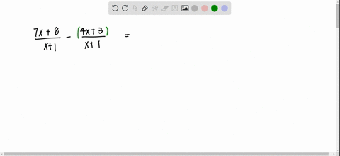 perform-the-indicated-operation-simplify-if-possible-frac7-x8x1-frac4-x3x1