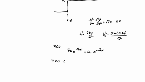 particles-incident-from-the-left-in-figure-mathrmp-4041-are-confronted-with-a-step-in-potential-ener