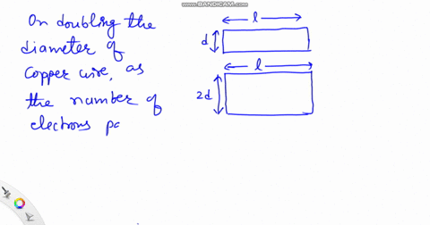 what-happens-to-the-resistance-of-a-copper-wire-if-its-diameter-is-doubled-all-else-kept-constant