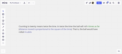 while-rolling-balls-down-an-inclined-plane-caliteo-obsenes-that-the-ball-rolts-1-cubit-the-distance-