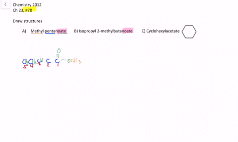 draw-structures-corresponding-to-the-following-iupac-names-a-methyl-pentanoate-b-isopropyl-2-methylb