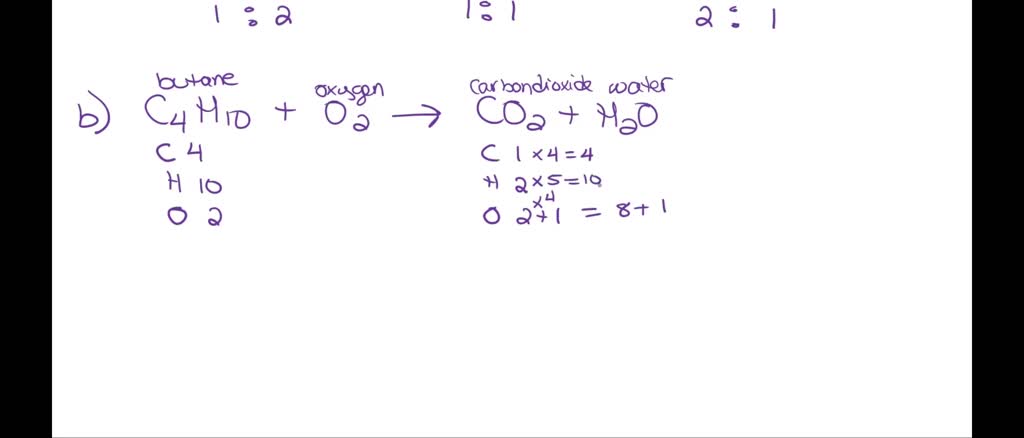 SOLVED:Challenge Balance the following equations, and determine the ...