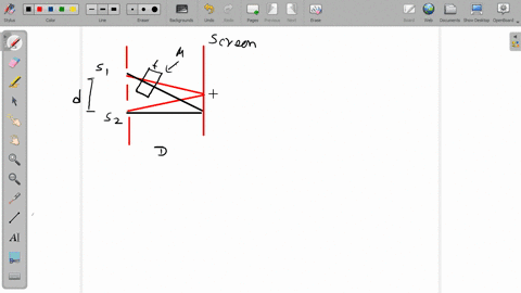 a-plate-of-thickness-t-made-of-a-material-of-refractive-index-mu-is-placed-in-front-of-one-of-the--2