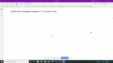 Solved In Exercises 65 84 Convert The Rectangular Equation To Polar Form Assume A 0 X 2 Y 2 16