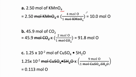 how-many-moles-of-oxygen-atoms-are-contained-in-each-compound-a-250-mol-of-kmno-_4-b-459-mol-of-math