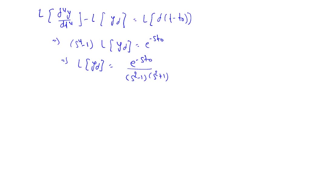 SOLVED:Bestatige durch Nachrechnen, daB x(t)=4 sint ·h(t) eine ...