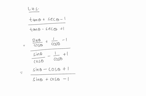 ⏩SOLVED:Prove the following identities by reducing the left member ...