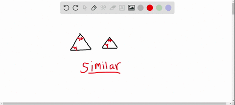 SOLVED:If two triangles are exactly the same shape and size, are they ...