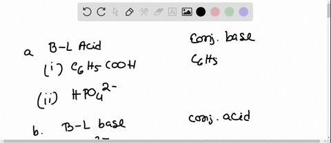 a-give-the-conjugate-base-of-the-following-brnstedlowry-acids-i-mathrmc_6-mathrmh_5-mathrmcooh-ii-ma