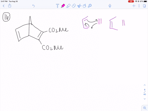 diels-alder-reactions-also-take-place-with-triple-bonded-acetylenic-dienophiles-which-diene-and-whic