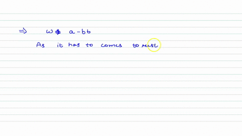 a-rigid-body-rotates-about-a-fixed-axis-with-variable-angular-velocity-cqual-to-omegaa-b-t-where-a-a