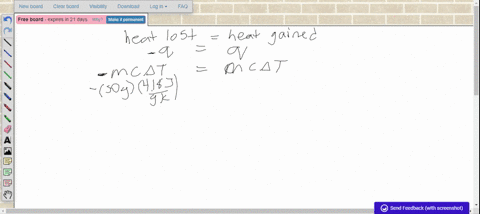 Solved It Takes 585 Mathrm J Of Energy To Raise