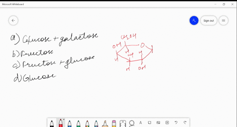 lactose-on-hydrolysis-gives-a-glucose-galactose-b-fructose-c-fructose-glucose-d-glucose