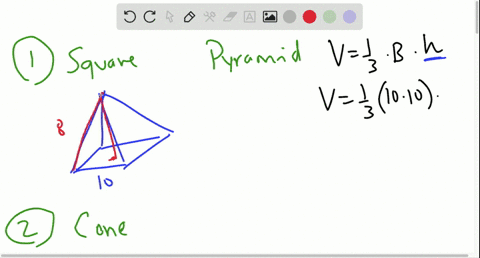 a-pyramid-with-a-square-base-is-next-to-a-circular-cone-as-shown-at-the-right-the-circular-base-is-i