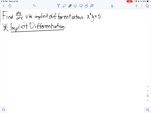 find-yprimefracd-yd-x-using-implicit-differentiation-x2-y5