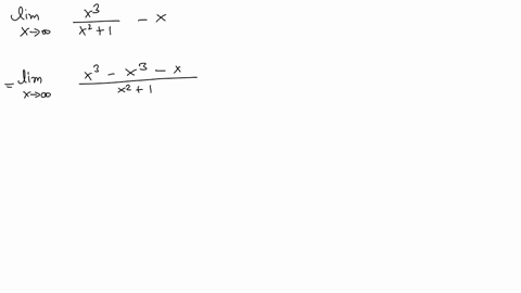 lim-_x-rightarrow-infty-fracx3x21-xtext-ans-0