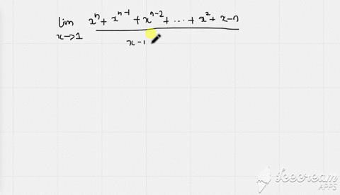the-value-of-lim-_x-rightarrow-1-fracxnxn-1xn-2ldotsx2x-nx-1-is-a-fracnn12-b-0-c-1-d-n