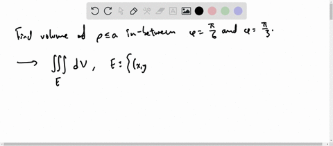 use-spherical-coordinates-find-the-volume-of-the-part-of-the-ball-rho-leqslant-a-that-lies-between-t