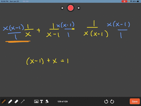 explain-the-mistake-that-is-made-solve-the-equation-frac1xfrac1x-1frac1xx-1-solution-multiply-by-beg