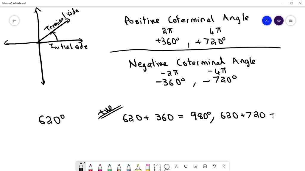 SOLVED:(a) sketch the angle in standard position, (b) determine the ...