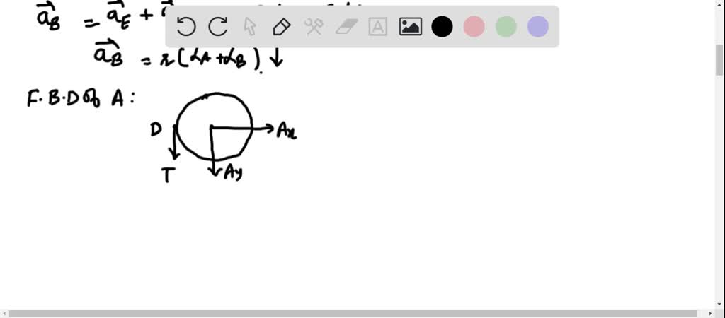 SOLVED:Two disks, each with a mass m and a radius r, are connected as ...