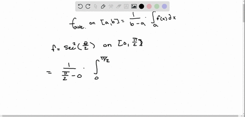 1-8-find-the-average-value-of-the-function-on-the-given-interval-fthetasec-2theta-2-quad0-pi-2