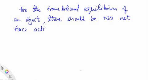 which-of-the-following-must-be-true-for-an-object-at-translational-equilibrium-select-two-answers-a-