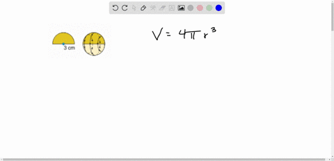 where-r-is-the-length-of-the-radius-of-a-sphere-the-volume-of-the-sphere-is-given-by-vfrac43-pi-r3-f
