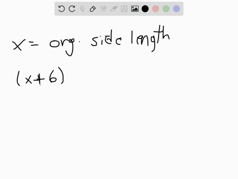 if-each-of-the-sides-of-a-square-is-lengthened-by-6-mathrmcm-the-area-becomes-144-mathrmcm2-find-the
