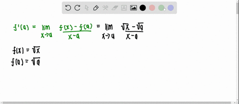 for-the-given-fx-find-a-formula-for-fprimea-fxsqrtx