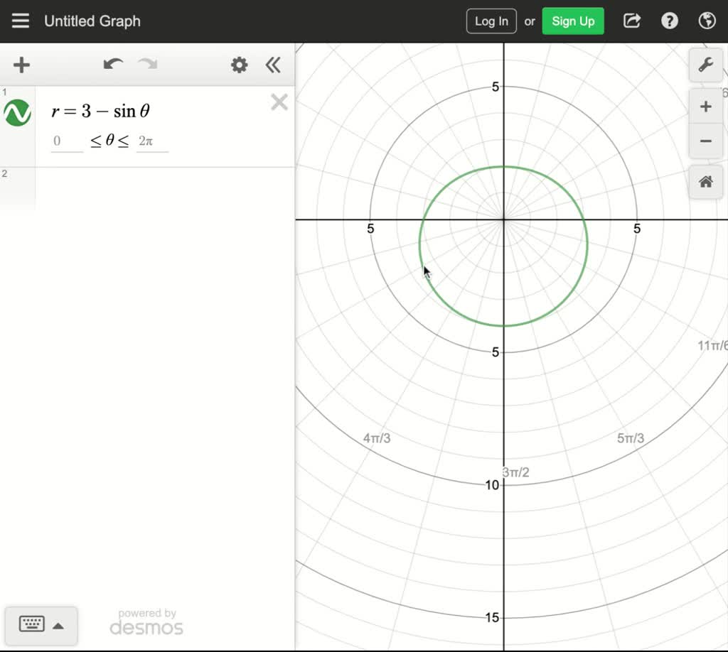 SOLVED:Graph the polar curve. r=sin3 θ