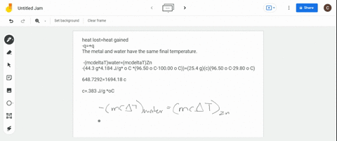 a-443-mathrmg-sample-of-water-at-10000circ-mathrmc-was-placed-in-an-insulated-cup-then-254-mathrmg-o