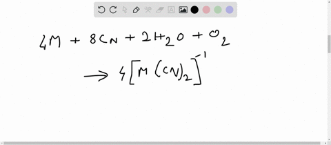 name-the-metal-mathrmm-which-is-extracted-on-the-basis-of-following-reactions-mathrmm8-mathrmcn2-mat