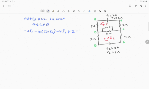 in-the-circuit-shown-in-the-figure-the-potential-drop-v-across-the-resistor-of-10-omega-is-a-189-mat