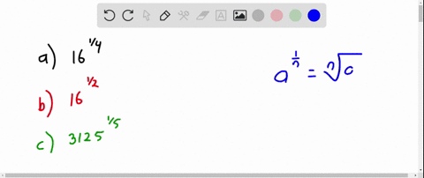 in-the-following-exercises-simplify-a-16frac14-b-16frac12-c-3125frac15