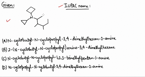 the-correct-iupac-nomenclature-of-following-compound-is-smilesccccccccnc1cc1c1cc1smiles-a-n-cyclobut