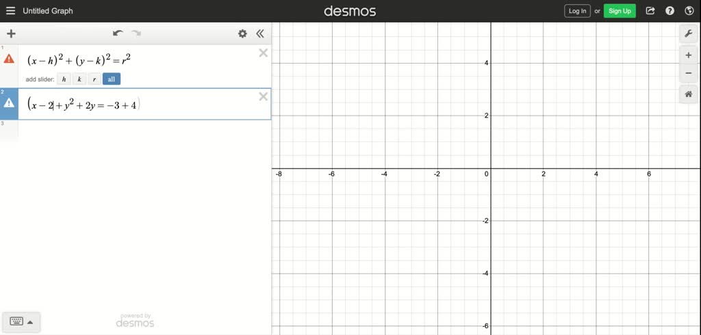 Complete the square to write the equation of the circle in standard ...