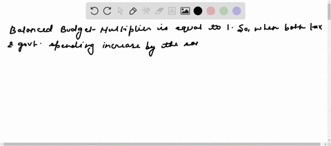 assuming-both-taxes-and-government-spending-increase-by-the-same-amount-calculate-an-expression-for-