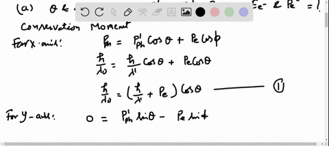 a-0880-mev-photon-is-scattered-by-a-free-electron-initially-at-rest-such-that-the-scattering-angle-o