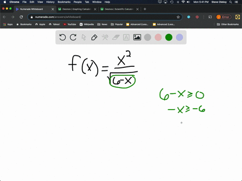 domain-find-the-domain-of-the-function-fxfracx2sqrt6-x