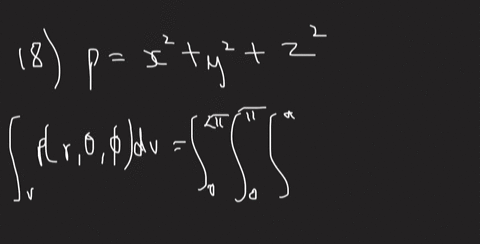 find-the-total-mass-of-a-mass-distribution-of-density-rho-in-region-mathrmv-of-space-rhox2y2z2-qua-2